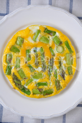 Spargel Omelette