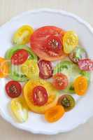 Bunter Tomaten Salat