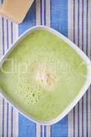 Zucchini Parmesan Suppe