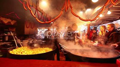 Cooking, Christmas, Krakow, Poland