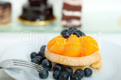 blueberry cream cupcake