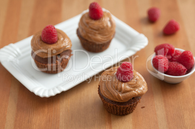 Schokoladen Cupcakes