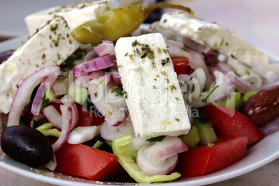 real greek salad