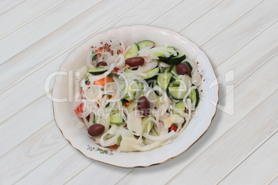real greek salad