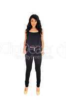 slim young woman.