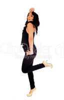 slim young woman.