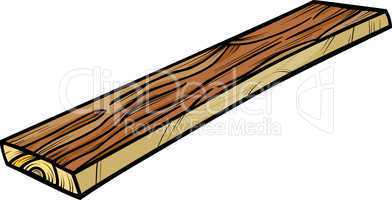 plank or board cartoon clip art