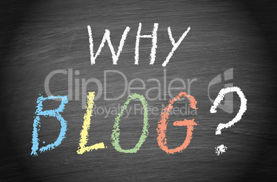 why blog ?