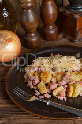 sauerkraut dumplings