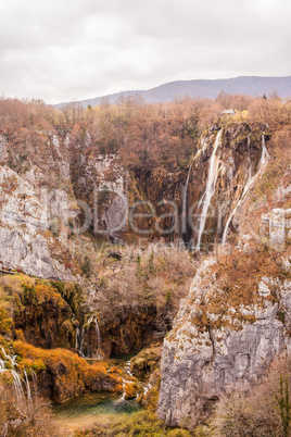 Wasserfall im Nationalpark Plitvicer Seen