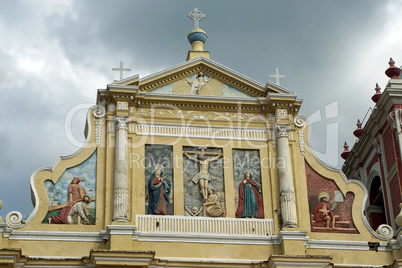 El Calvario Kirche, Leon, Nicaragua, Zentralamerika