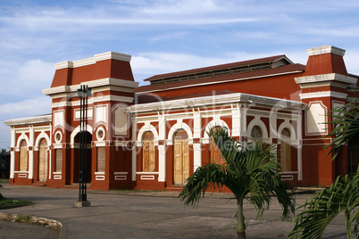 Historischer Bahnhof, Granada, Nicaragua, Zentralamerika