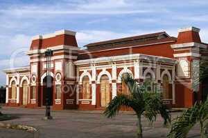 Historischer Bahnhof, Granada, Nicaragua, Zentralamerika