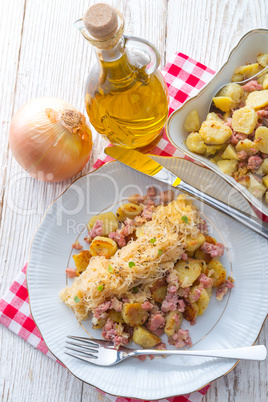 sauerkraut dumplings