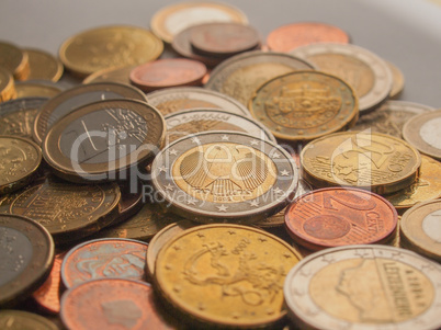 euro coins