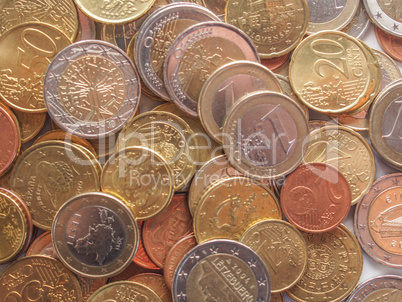 euro coins