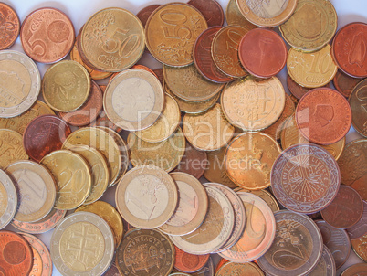 euro coins