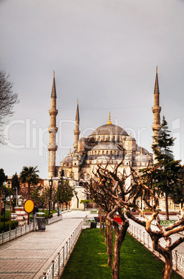 Sultan Ahmed Mosque (Blue Mosque) in Istanbul