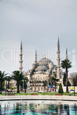 Sultan Ahmed Mosque (Blue Mosque) in Istanbul