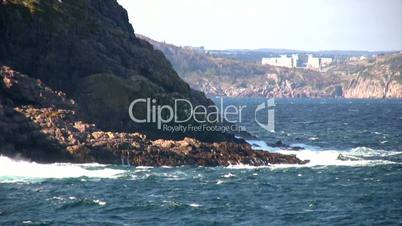 Typical Newfoundland coast line - closeup