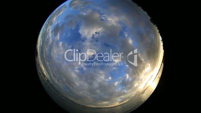 amazing beauty cloudscape time lapse