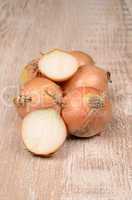 fresh organic onions