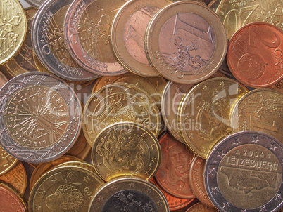 euro coins