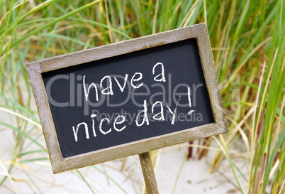 have a nice day !