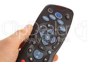 Remote control for digital satellite television