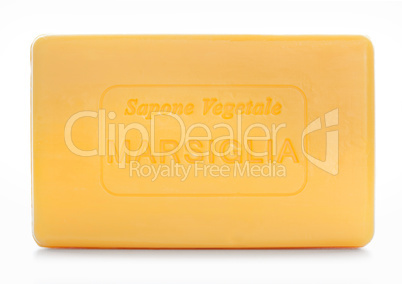 Bar of natural soap of "marsiglia"