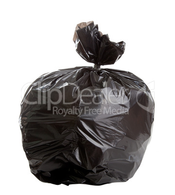 Black Rubbish Bag