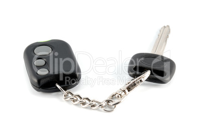 automobile keys and charm from the autosignal system