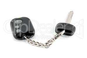 automobile keys and charm from the autosignal system