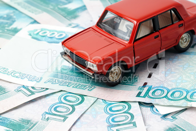 car and money