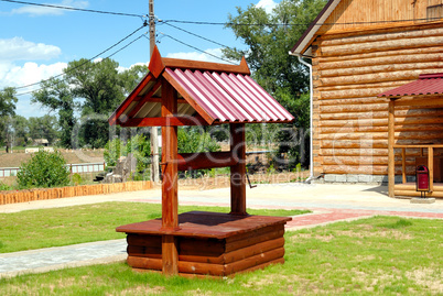 Wooden well