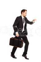 businessman running