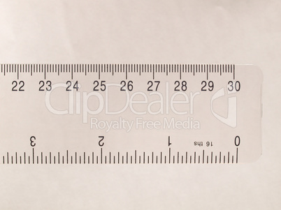 imperial and metric ruler