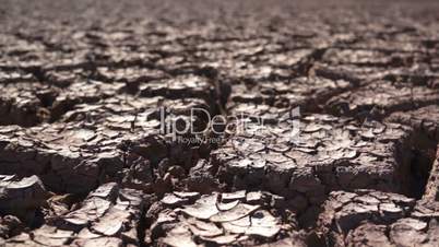 Environmental Cracked Dry Earth