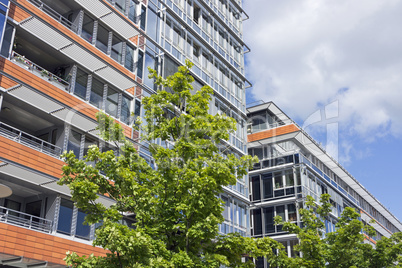 hochhausfassade,urbanes leben