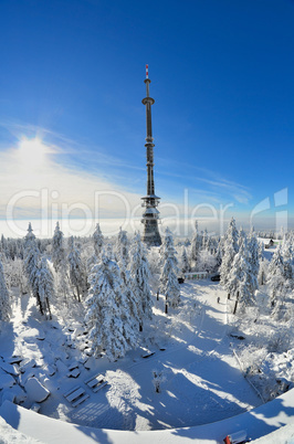 winter am ochsenkopf