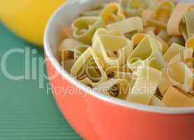 Italian Vegetable Pasta for  children  in colors