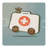 medicine chest on wheels