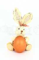 egg and rabbit decoration