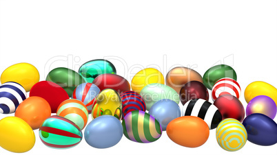 colored eggs