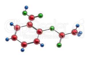 molecule of aspirin