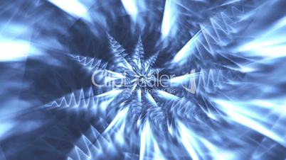 abstract ice crystals