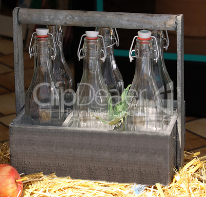 glas bottles