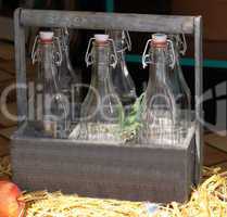 glas bottles