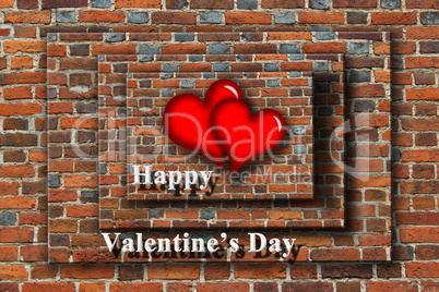 beloved hearts with inspiration happy valentine's day