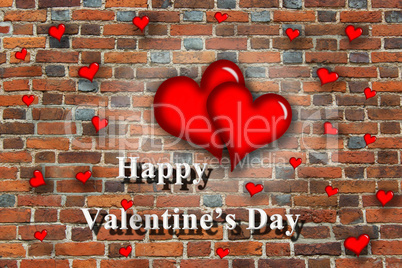 beloved hearts with inspiration happy valentine's day